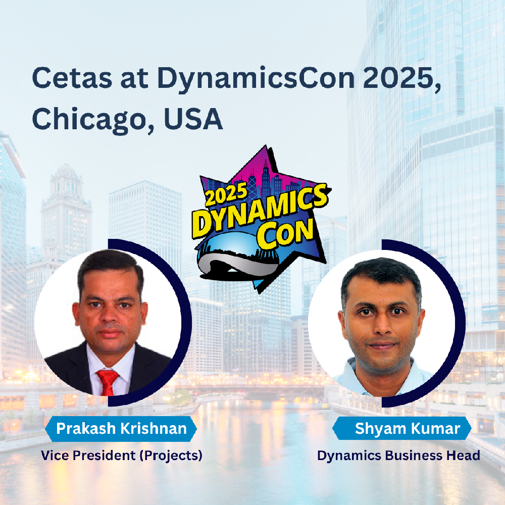 Cetas at DynamicsCon 2025, Chicago, USA